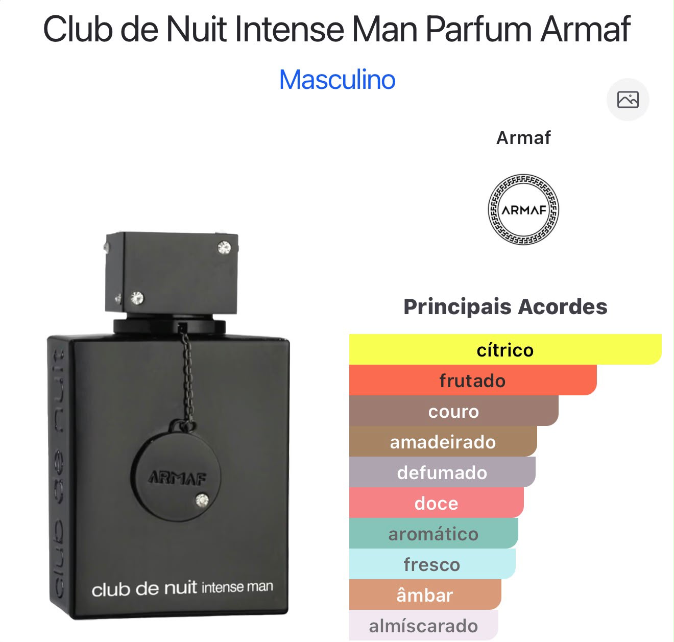 CLUB DE NUIT INTENSE MAN PARFUM 150ML