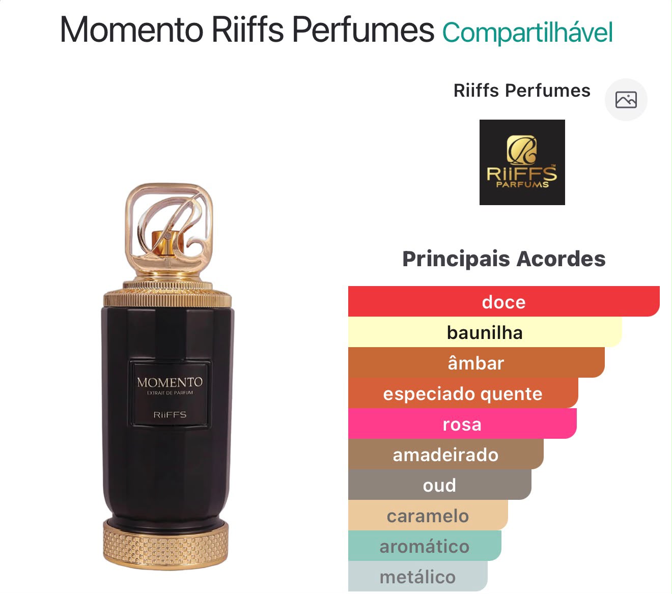MOMENTO RIIFFS EDP 100ML