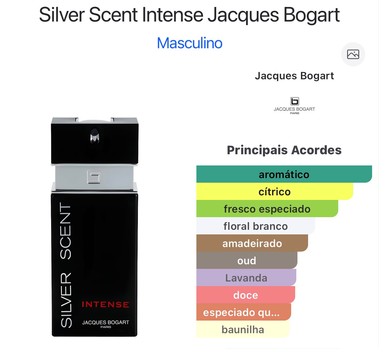 Jacques Bogart - Silver Scent Intense 100ml