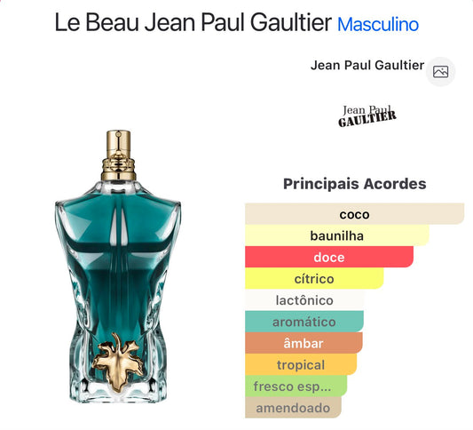 Jean Paul Gaultier -Le Beau - EDT 125ml