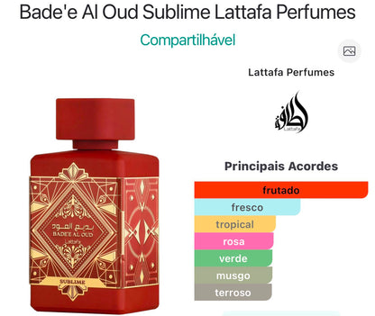 Lattafa Bade'e Al Oud Sublime 100ml