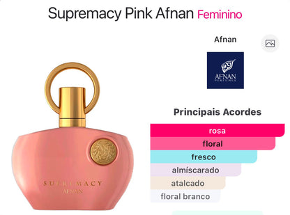 Afnan - Supremacy Pink 100ml