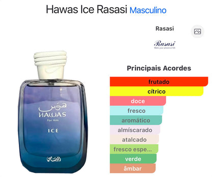 Rasasi Hawas Ice EDP 100ml
