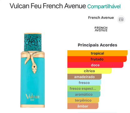 French Avenue Vulcan Feu EDP 100ml